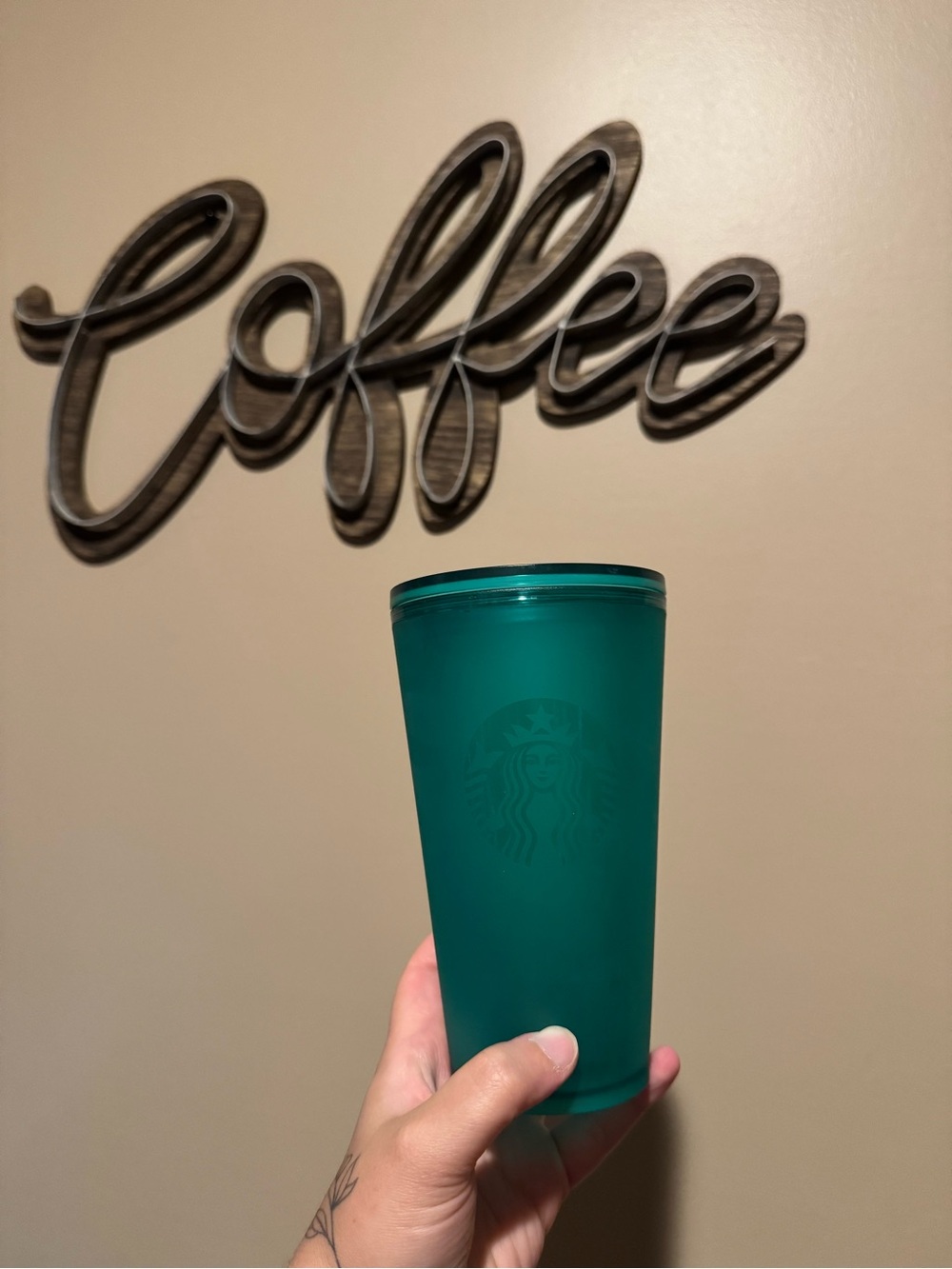 Starbucks Green Tumbler